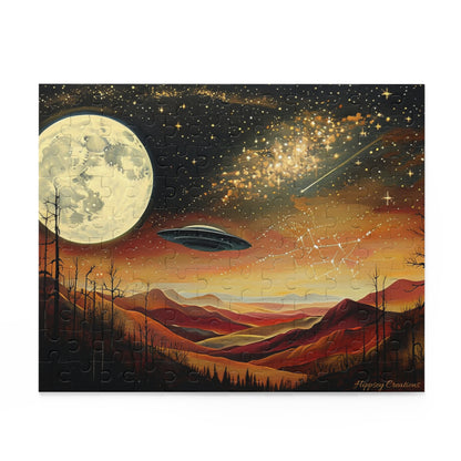 Cosmic Night Puzzle | 120-500 Pieces | Hippsey Creations