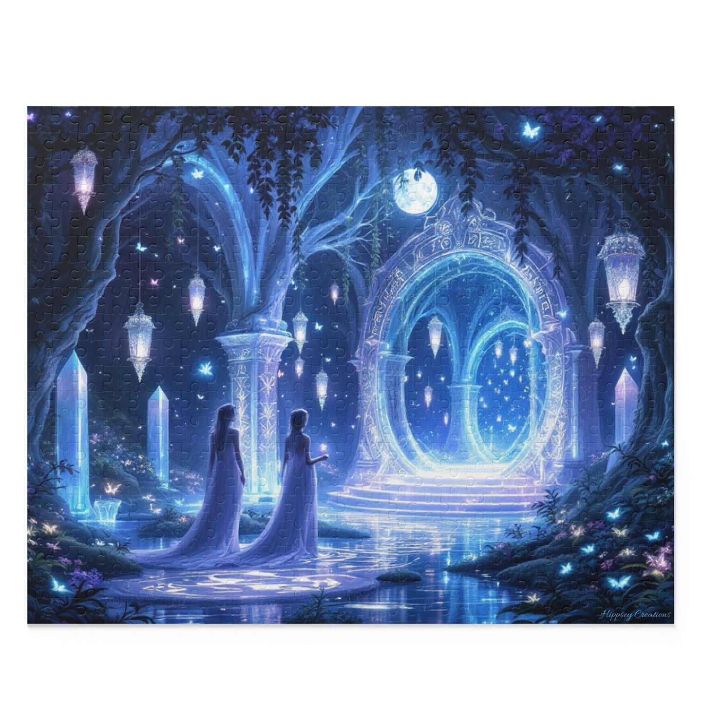Enchanted Night Puzzle | 120-500 Pieces | Hippsey Creations