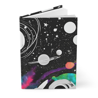 Planetary Ponderings Hardcover Journal | 5x8 150 Pages | Hippsey Creations