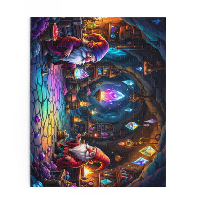 Enchanted Gnome Crystal Puzzle | 120-500 Pieces | Hippsey Creations