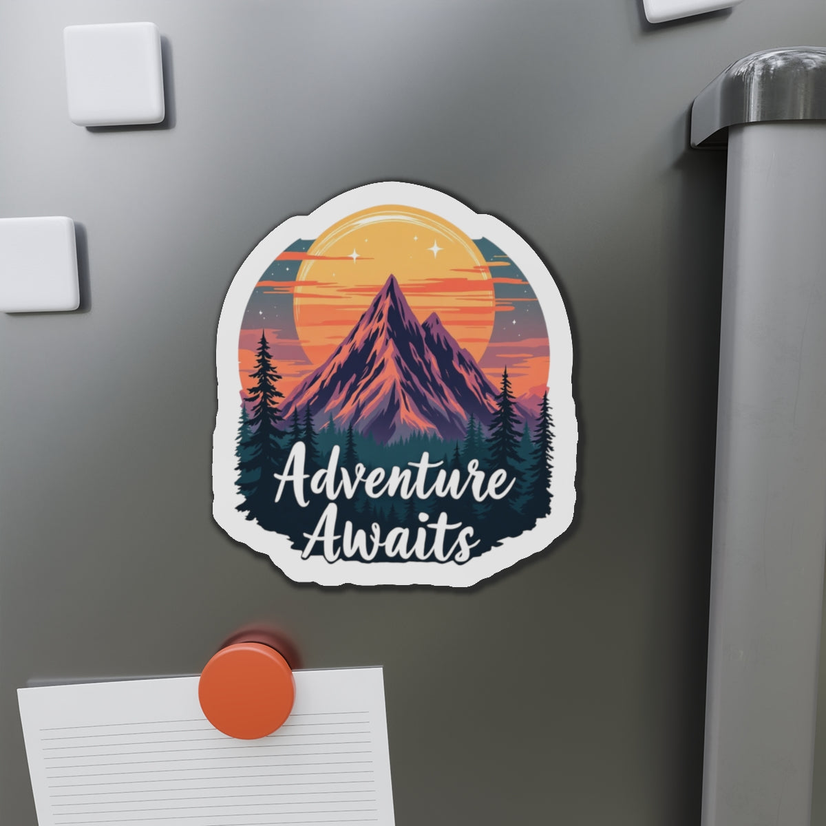 Wanderlust Calls Magnet | Die-Cut Decal | Hippsey Creations