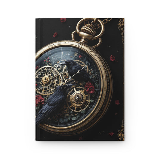 Corvid's Companion Hardcover Journal | 5x8 150 Pages | Hippsey Creations