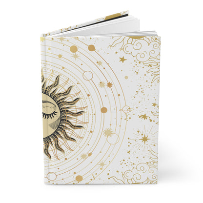 Celestial Magic Hardcover Journal - Hippsey Creations