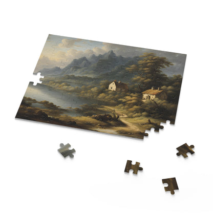 Coastal Cottage Puzzle | 120-500 Pieces | Hippsey Creations