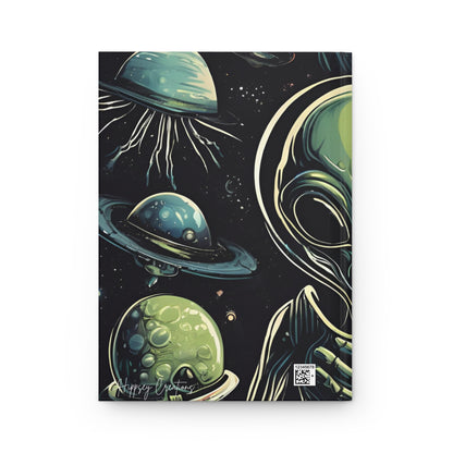 Interstellar Unity Diary Hardcover Journal | 5x8 150 Pages | Hippsey Creations