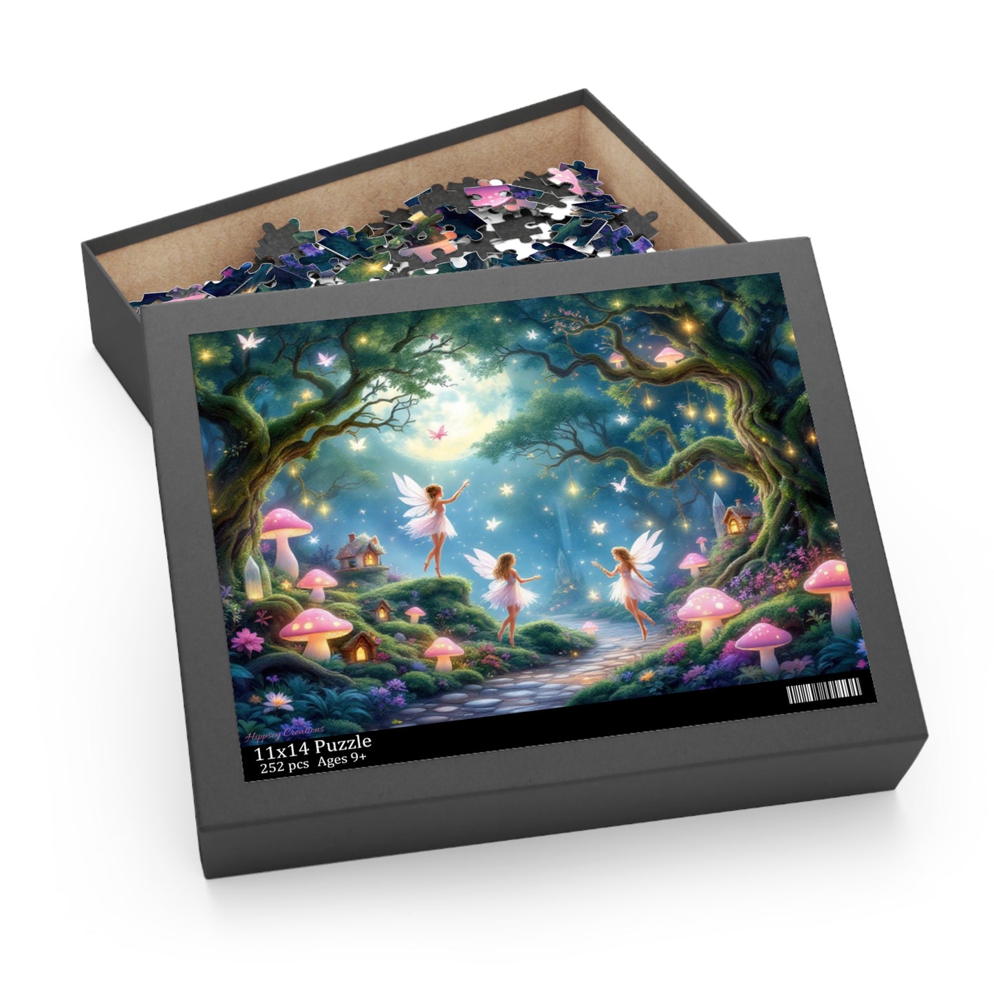 Fairy Garden Puzzle | 120-500 Pieces | Hippsey Creations
