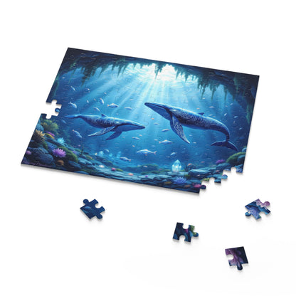 Wise Whales Puzzle | 120-500 Pieces | Hippsey Creations