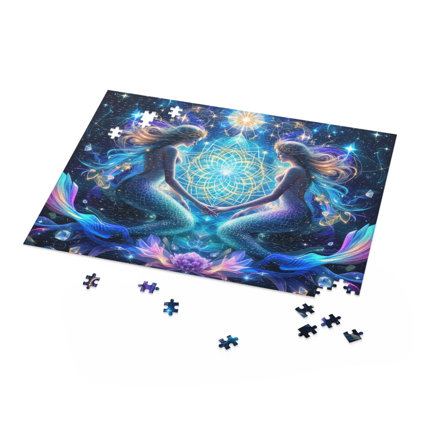 Mermaid Magic Puzzle | 120-500 Pieces | Hippsey Creations