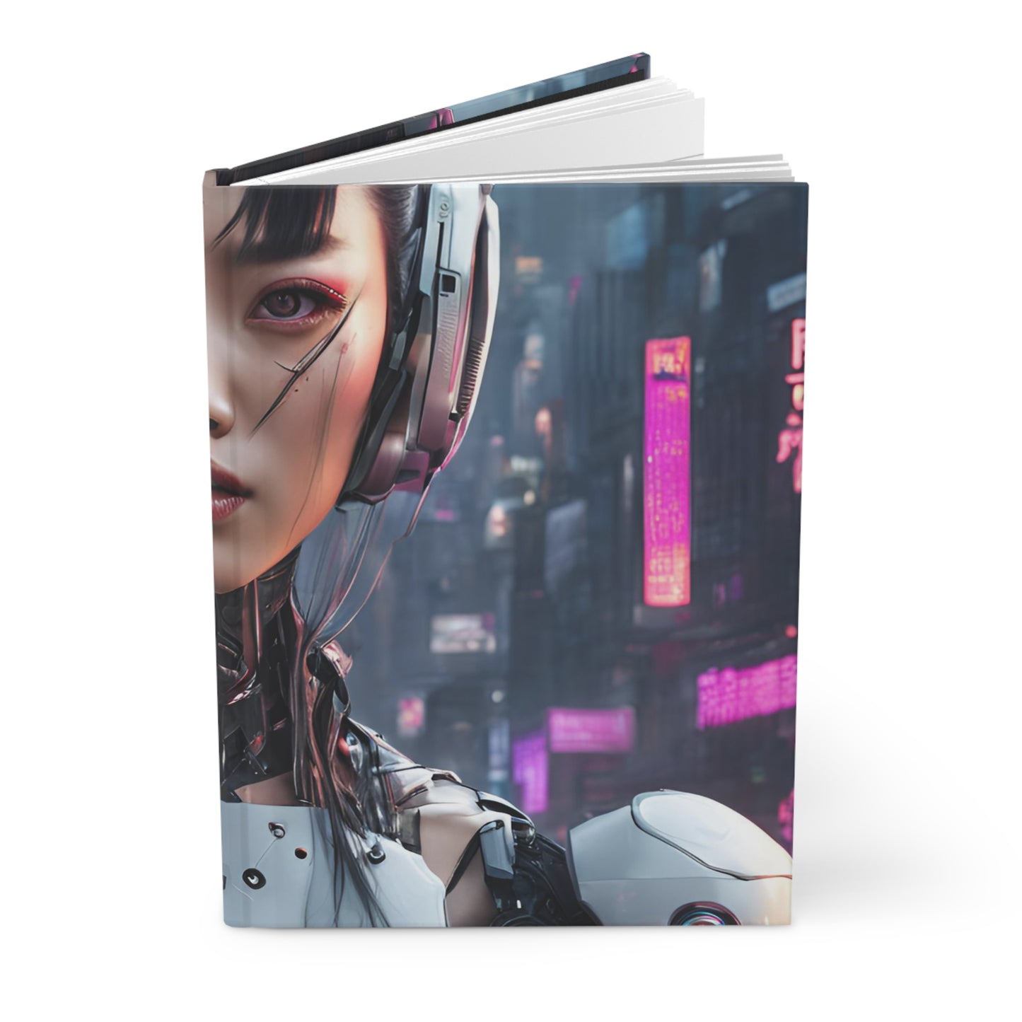 Techno Siren Hardcover Journal | 5x8 150 Pages | Hippsey Creations