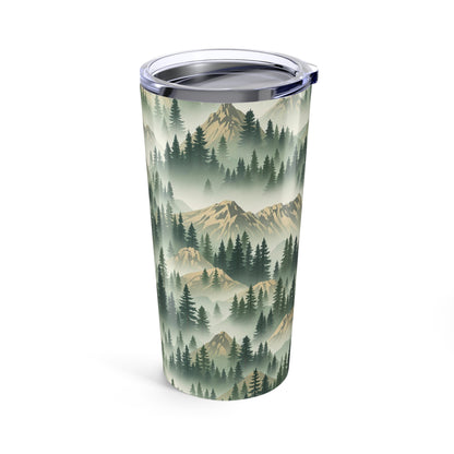 Mountain Mist Tumbler | 20oz Stainless Steel | Hippsey Creations