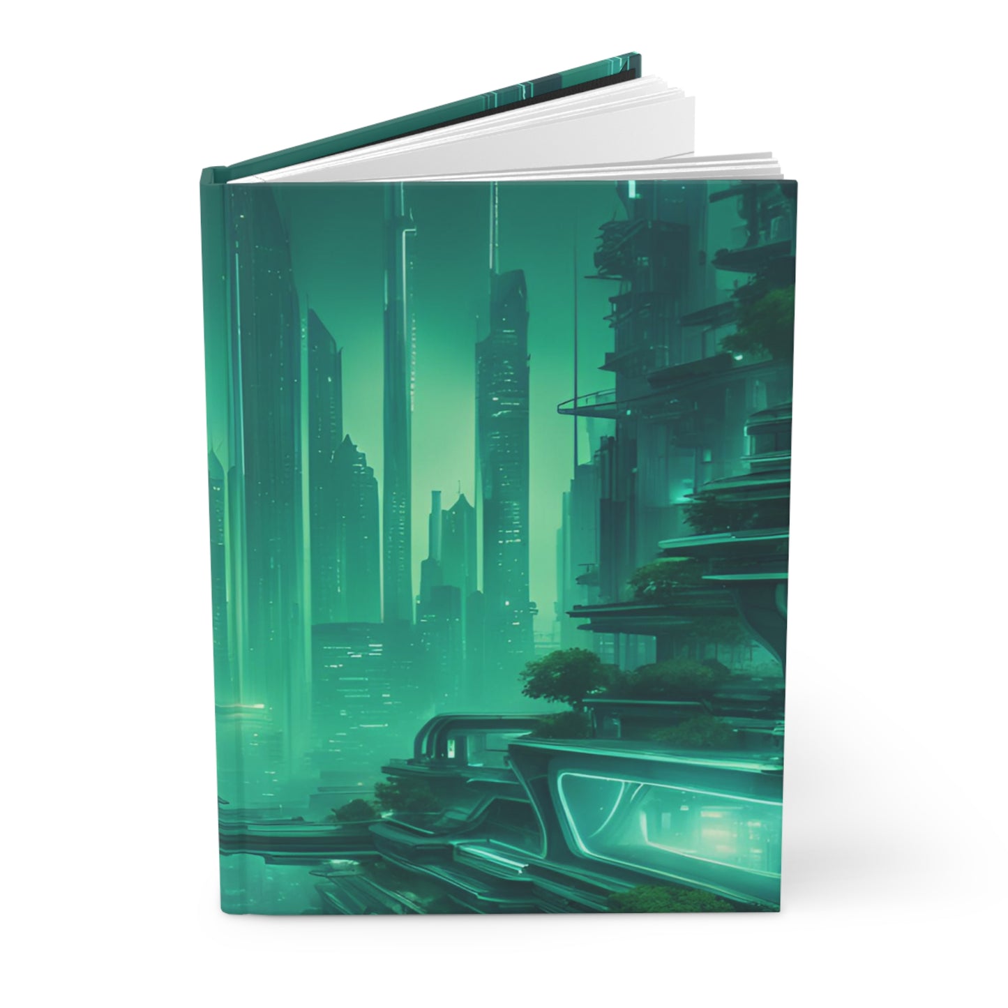 Retro Flux Hardcover Journal | 5x8 150 Pages | Hippsey Creations