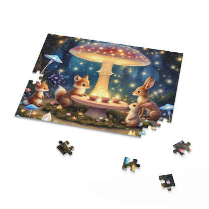 Enchanting Forest Creatures Puzzle | 120-500 Pieces | Hippsey Creations