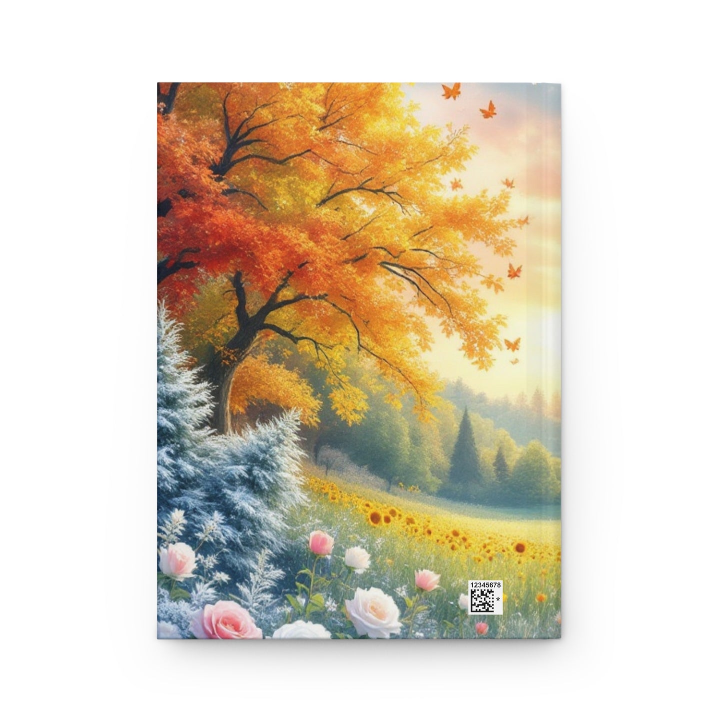 Four Seasons Hardcover Journal | 5x8 150 Pages | Hippsey Creations