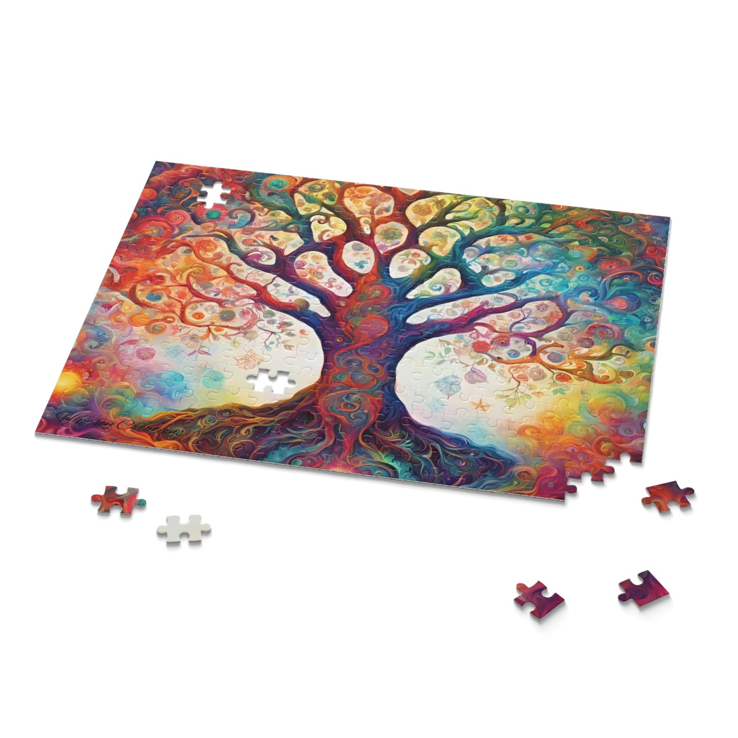 Sacred Growth Puzzle (120, 252, 500-Piece) - Hippsey Creations