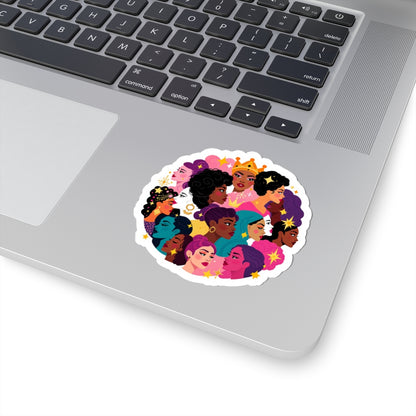 Queens Unite Sticker | Kiss-Cut Design | Hippsey Creations