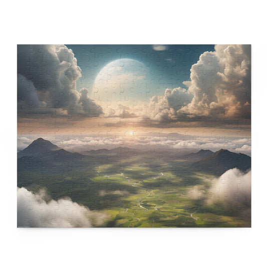 Serene Landscape Puzzle | 120-500 Pieces | Hippsey Creations