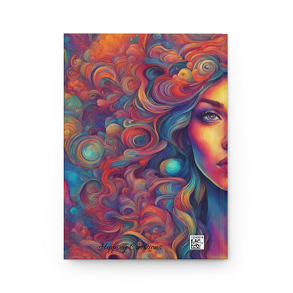 Abstract Musings Hardcover Journal - Hippsey Creations