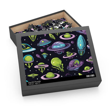 Nebula Navigation Puzzle | 120-500 Pieces | Hippsey Creations