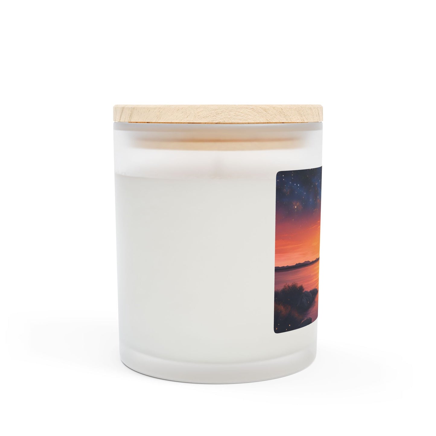 Sunset Waters Soy Candle | 11oz Frosted Glass | Hippsey Creations