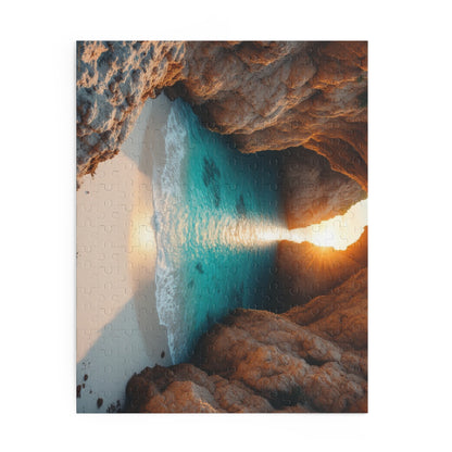 Coastal Sunset Puzzle | 120-500 Pieces | Hippsey Creations