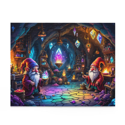 Enchanted Gnome Crystal Puzzle | 120-500 Pieces | Hippsey Creations