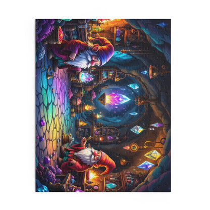 Enchanted Gnome Crystal Puzzle | 120-500 Pieces | Hippsey Creations