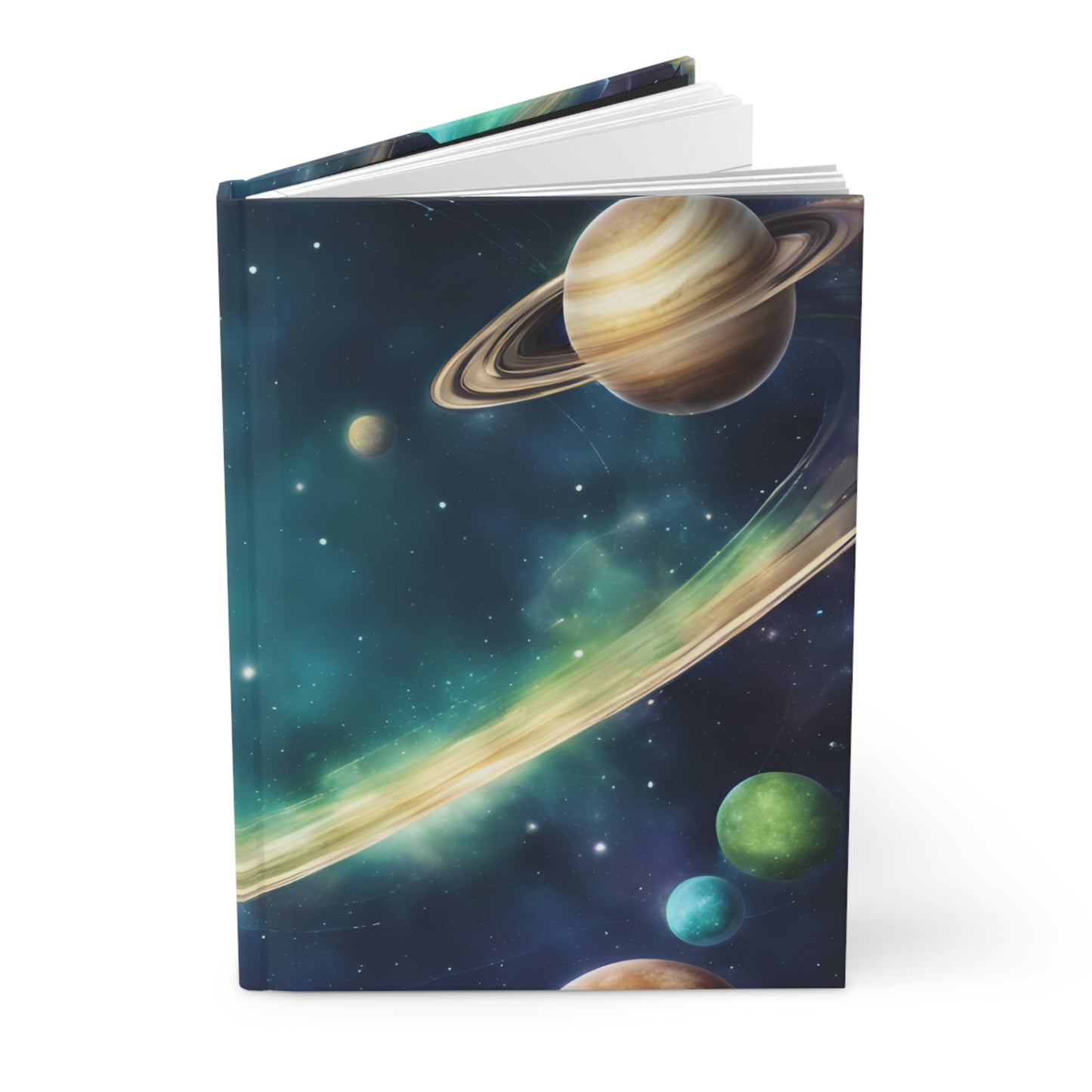 Orbital Observations Hardcover Journal - Hippsey Creations