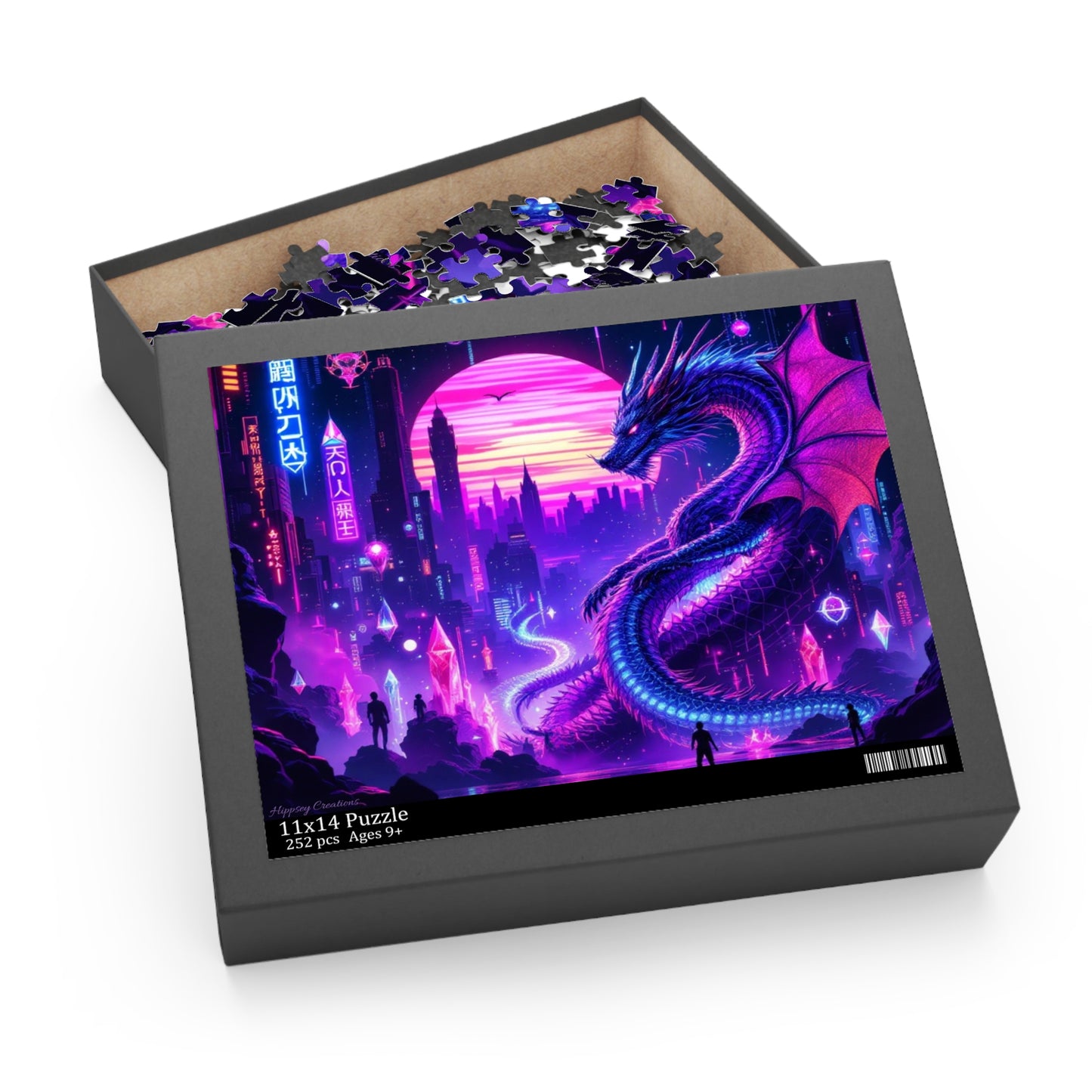 Dragon Magic Puzzle | 120-500 Pieces | Hippsey Creations
