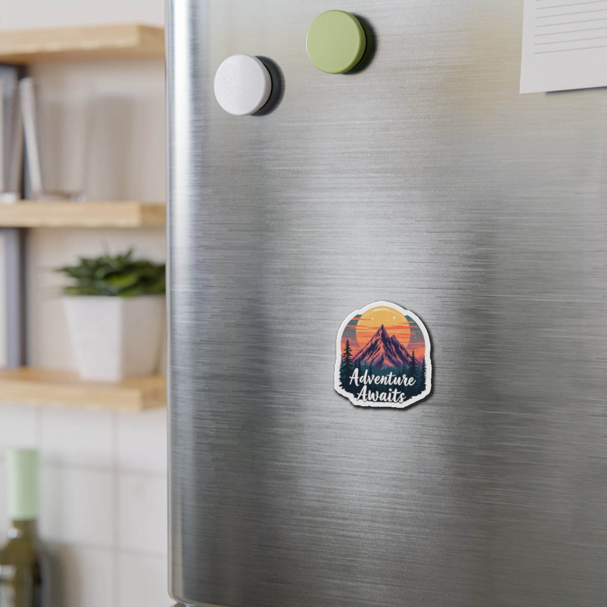 Wanderlust Calls Magnet | Die-Cut Decal | Hippsey Creations