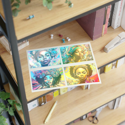 Vibrant Visions V1 Sticker Sheet | Decorative Decal | Hippsey Creations