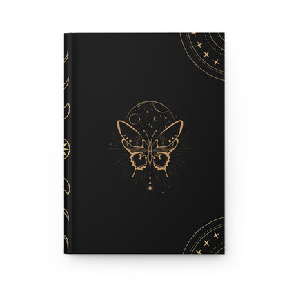 Ethereal Butterfly Hardcover Journal | 5x8 150 Pages | Hippsey Creations