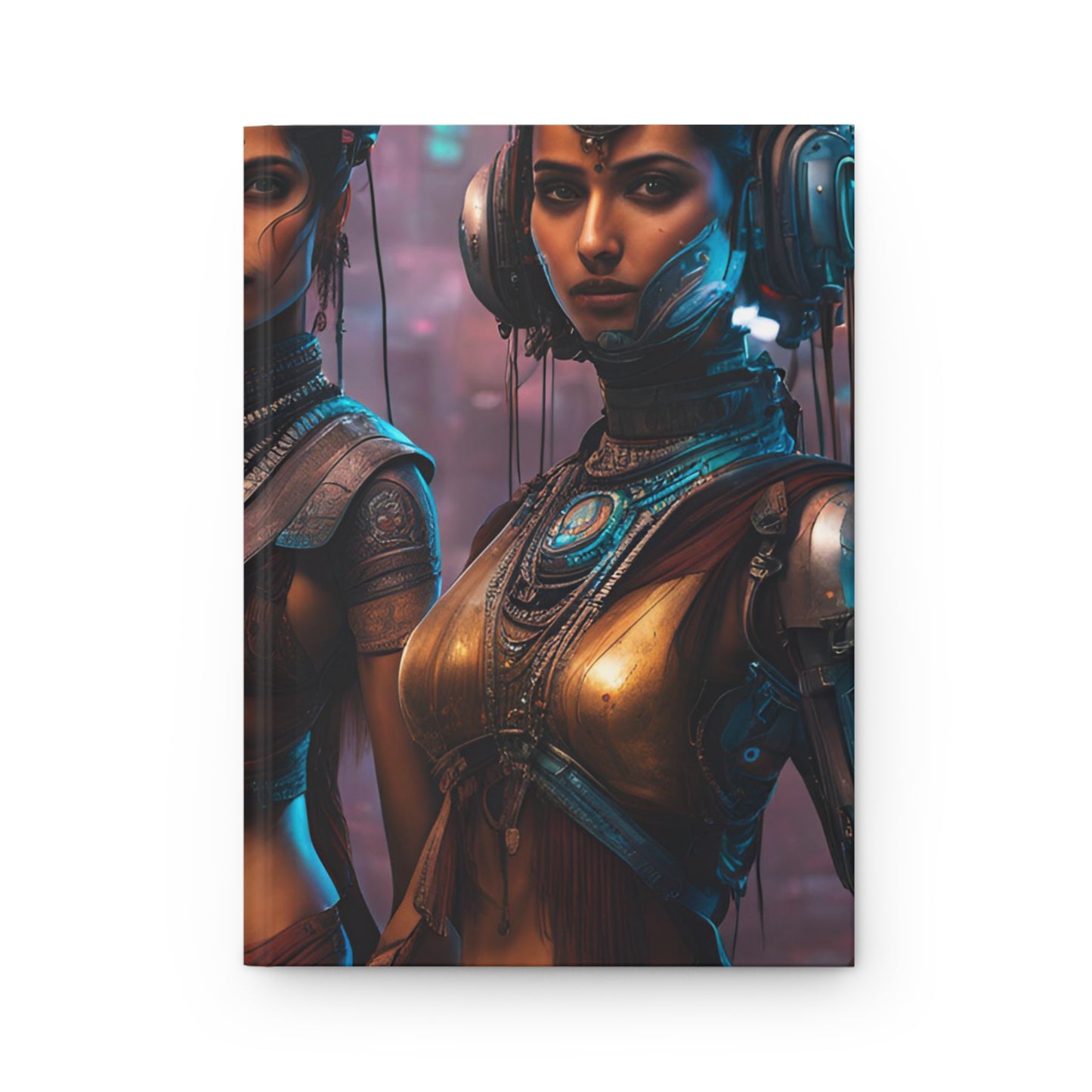 Cyber Femme Hardcover Journal | 5x8 150 Pages | Hippsey Creations