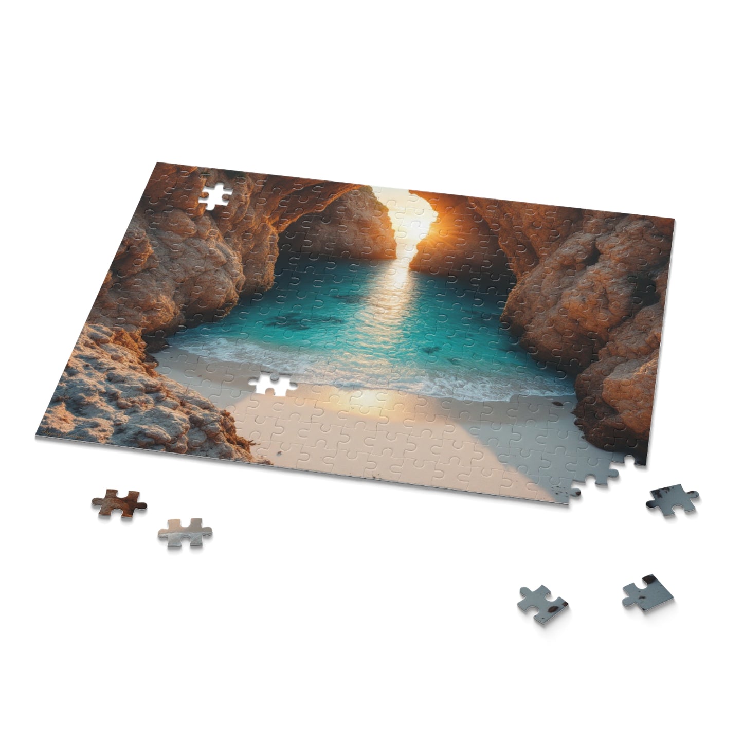 Coastal Sunset Puzzle | 120-500 Pieces | Hippsey Creations
