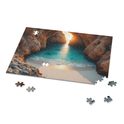Coastal Sunset Puzzle | 120-500 Pieces | Hippsey Creations