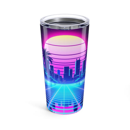 Electric Dreams Tumbler | 20oz Retro Tech | Hippsey Creations