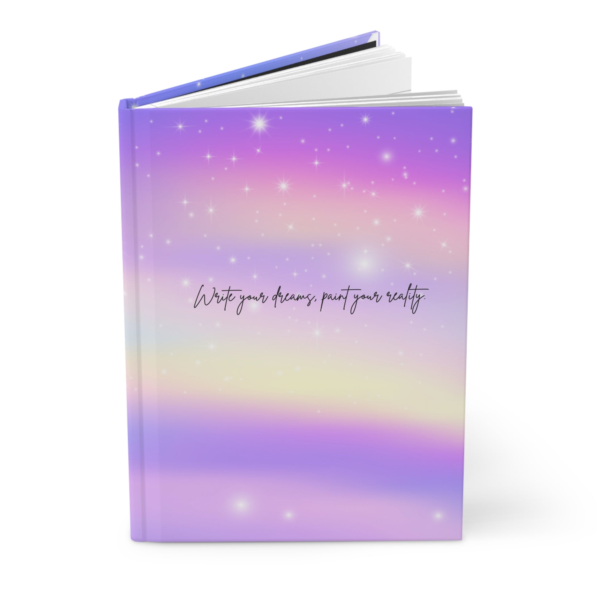 Write your dreams. Hardcover Journal - Hippsey Creations