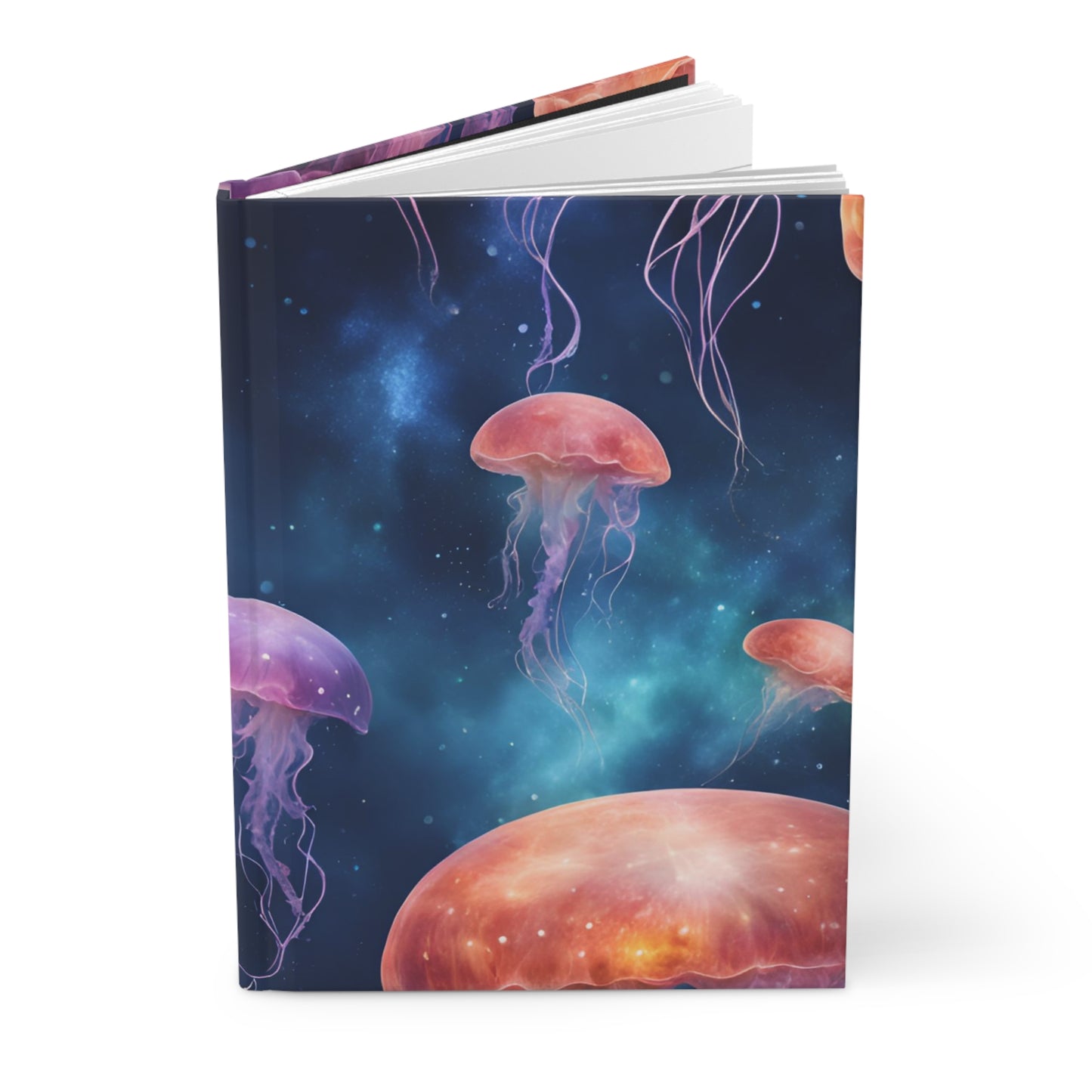 Jellyfish Journeys Hardcover Journal