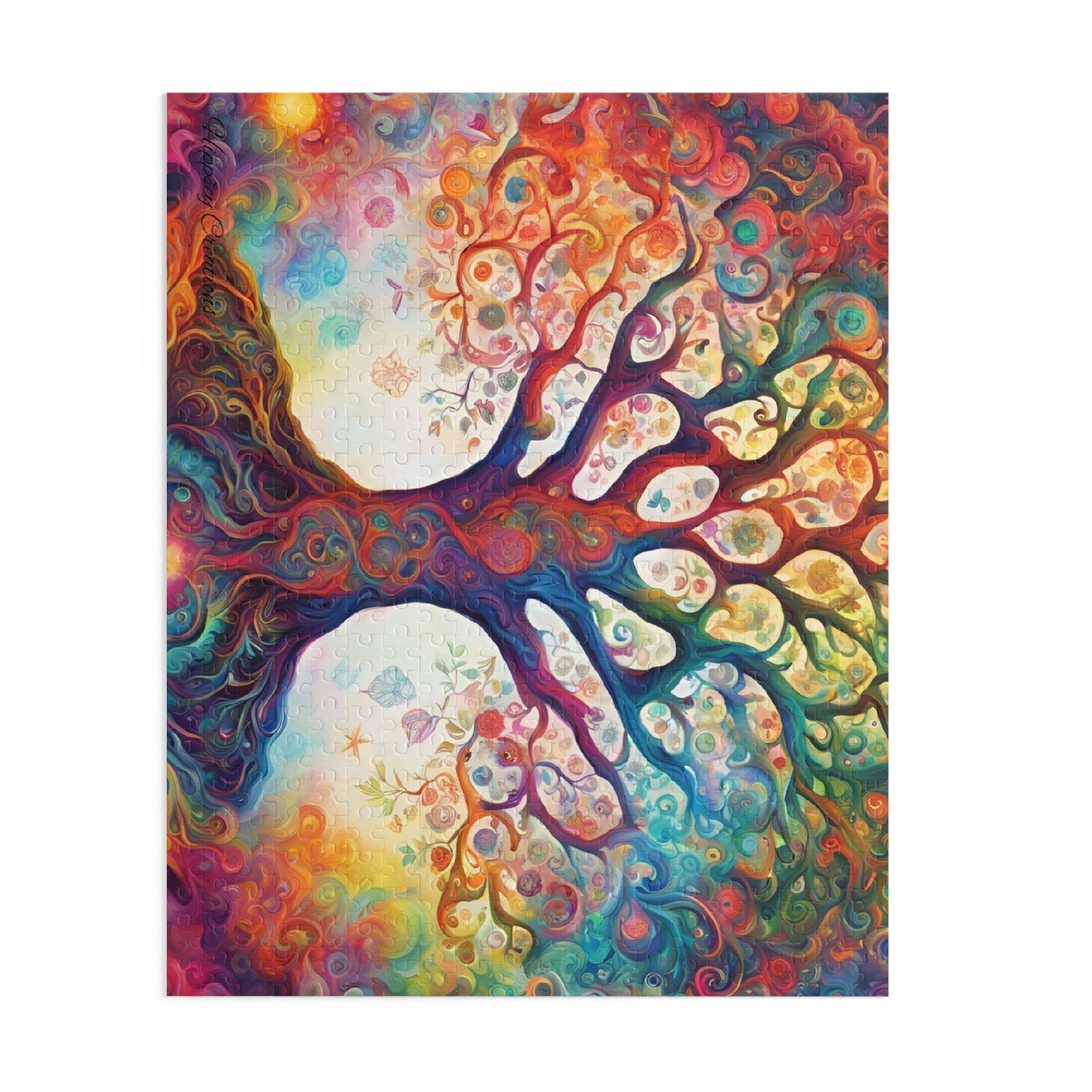 Sacred Growth Puzzle | 120-500 Pieces | Hippsey Creations