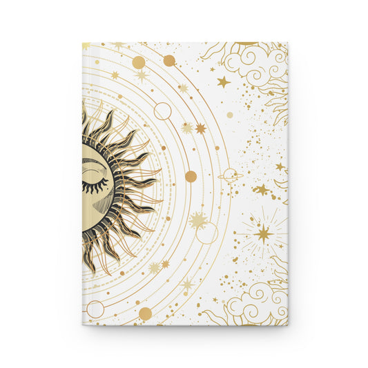 Celestial Magic Hardcover Journal - Hippsey Creations