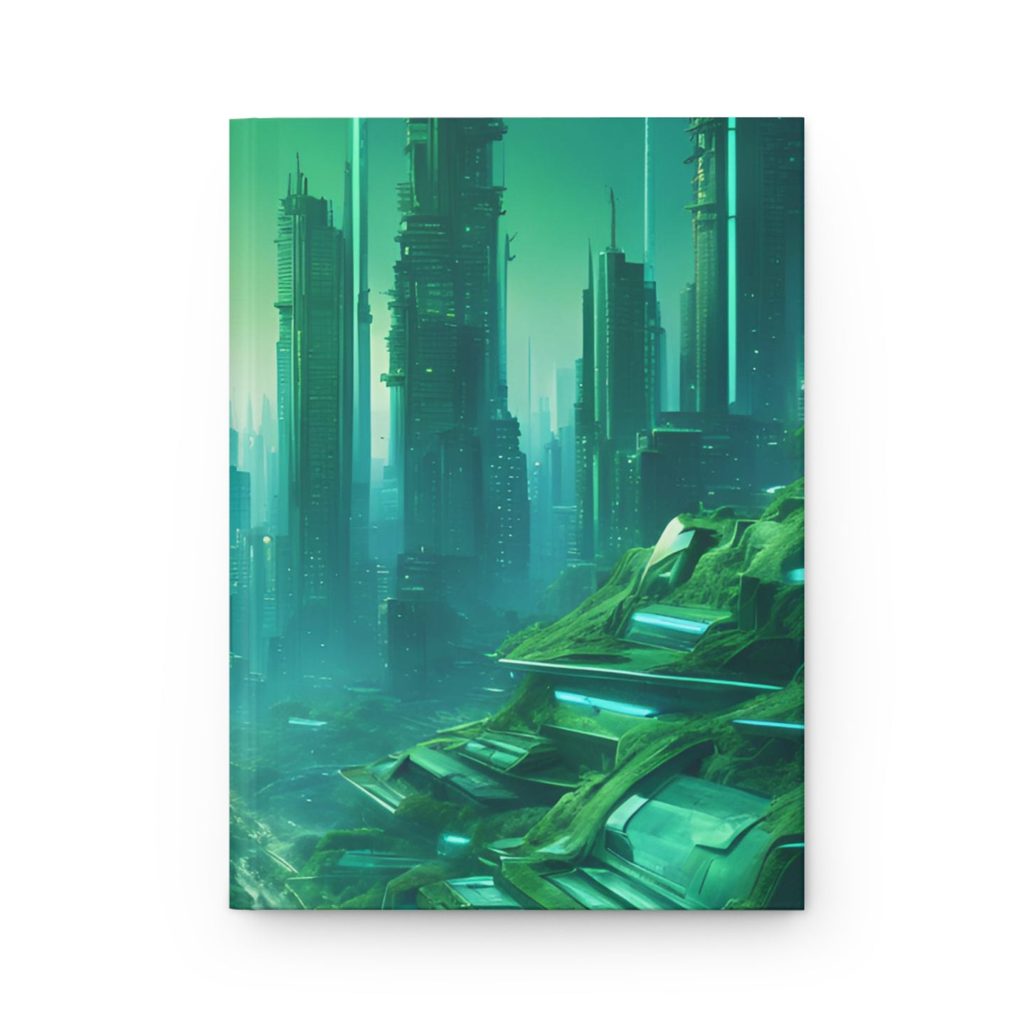 Verdant Metropolis Hardcover Journal | 5x8 150 Pages | Hippsey Creations