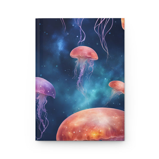 Jellyfish Journeys Hardcover Journal