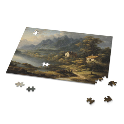 Coastal Cottage Puzzle | 120-500 Pieces | Hippsey Creations
