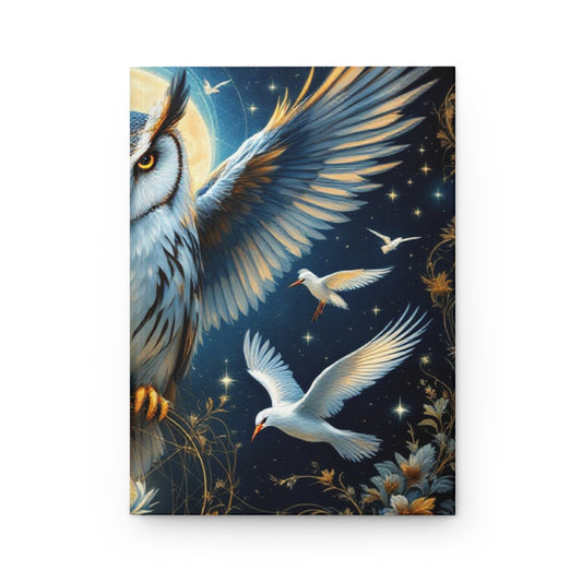 Night Keeper Hardcover Journal | 5x8 150 Pages | Hippsey Creations