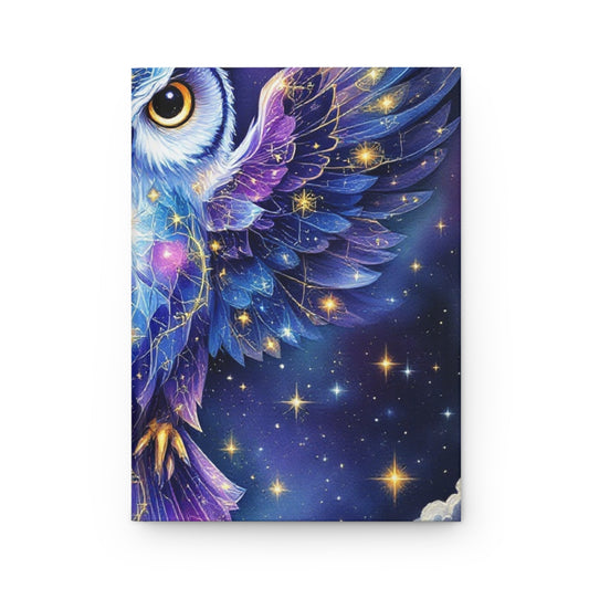 Magical Owl Hardcover Journal | 5x8 150 Pages | Hippsey Creations