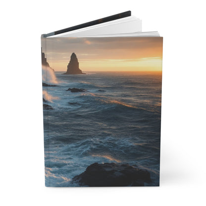 Coastal Cliffs Hardcover Journal | 5x8 150 Pages | Hippsey Creations