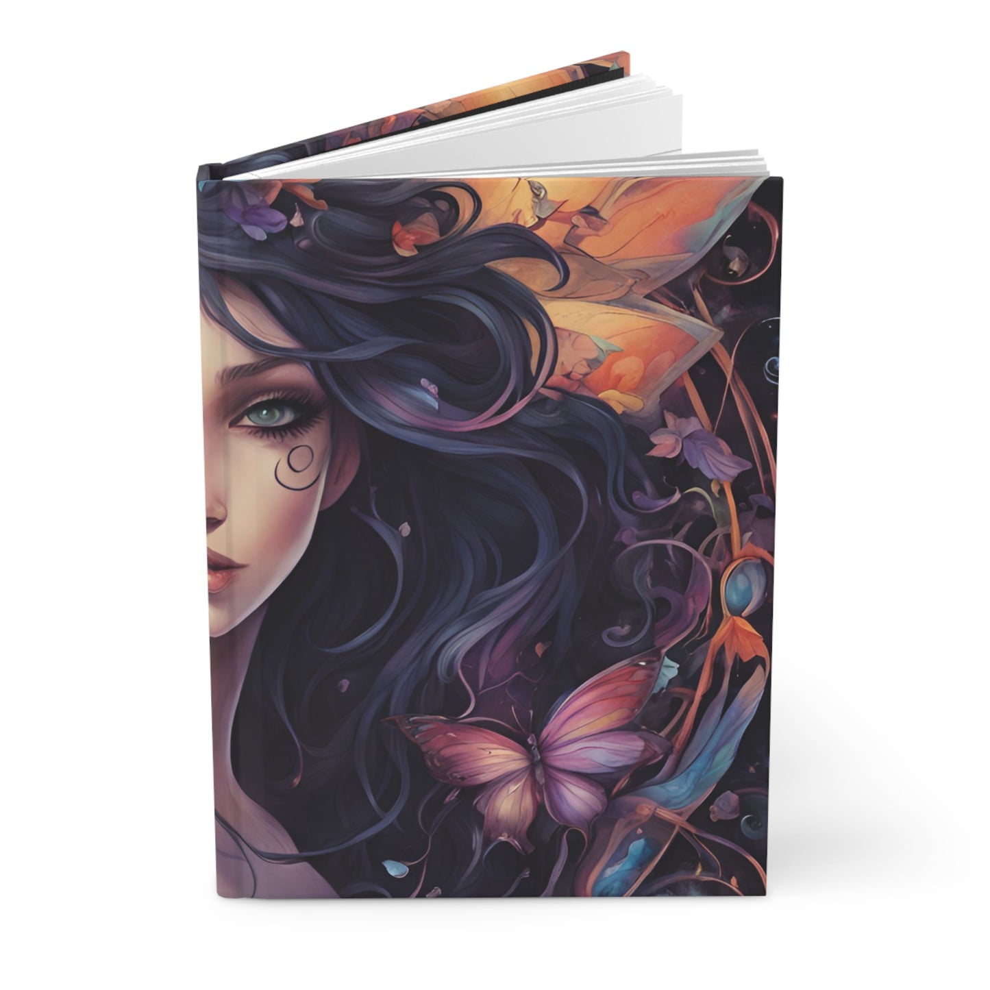 Enchanted Forest Whispers Hardcover Journal - Hippsey Creations