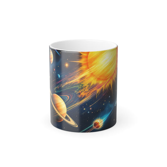 Solar Symphony Color-Changing Mug | Cosmic Magic Reveal | Hippsey Creations