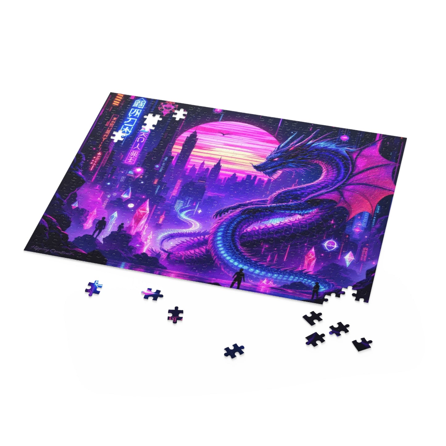 Dragon Magic Puzzle | 120-500 Pieces | Hippsey Creations