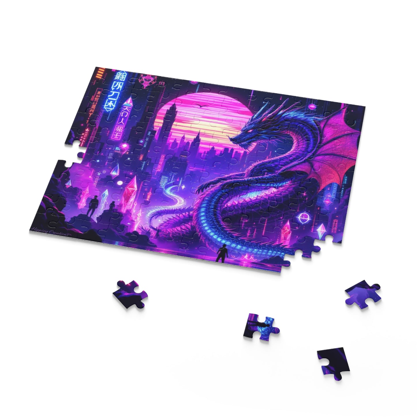 Dragon Magic Puzzle | 120-500 Pieces | Hippsey Creations