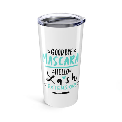 Spa Teal Luxe Goodbye Mascara Tumbler | 20oz Stainless Steel | Hippsey Creations